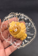 Rilakkuma taiyaki cute mini (flocked and unflocked)taba squishy
