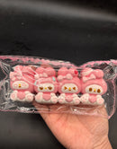 Pack of 4 mini Melodys taba squishy