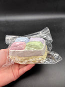 Water x cream textured white pastel chocolate bar soft taba squishy