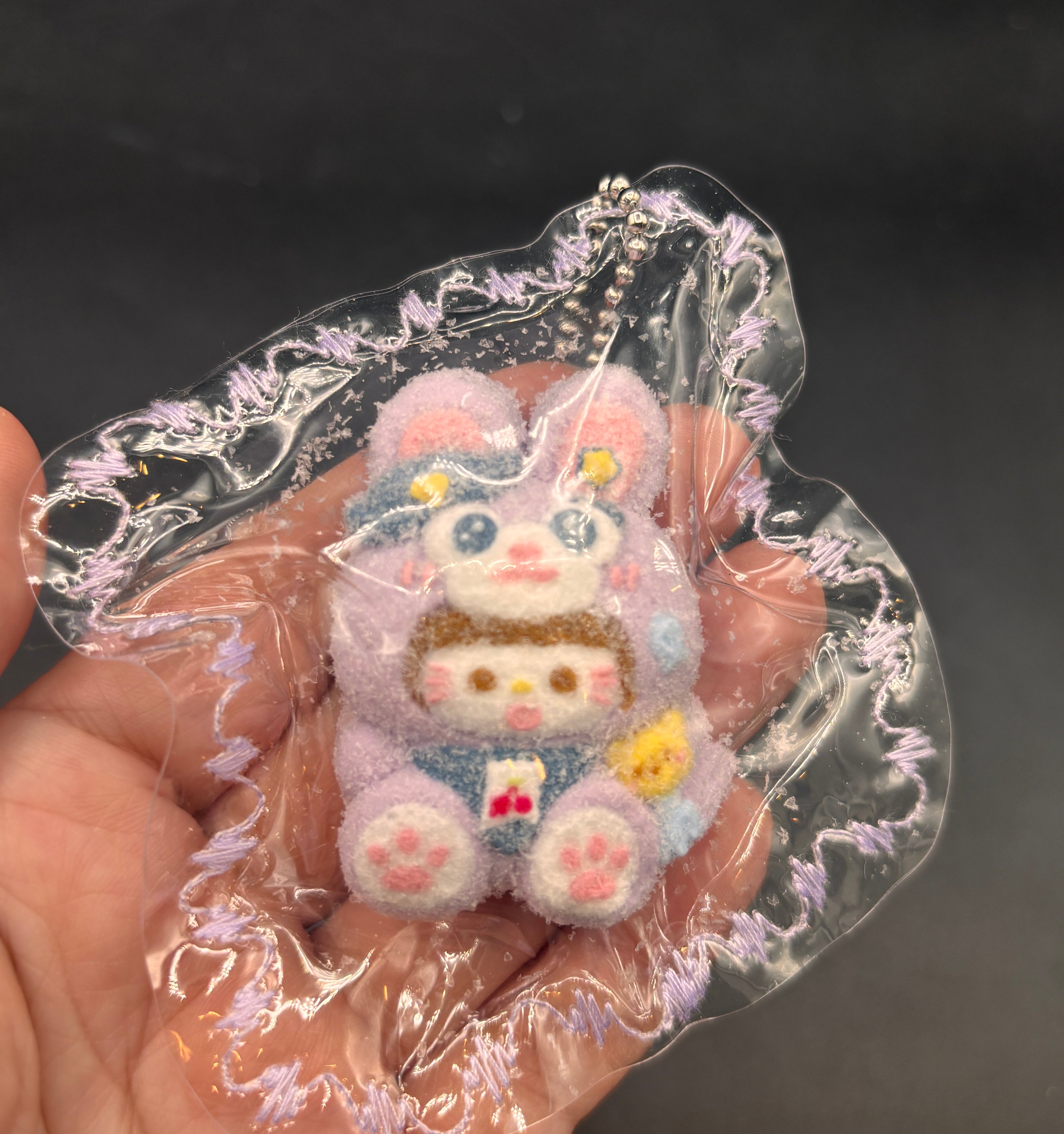 Random (1pc) mini taba squishy flocked!!