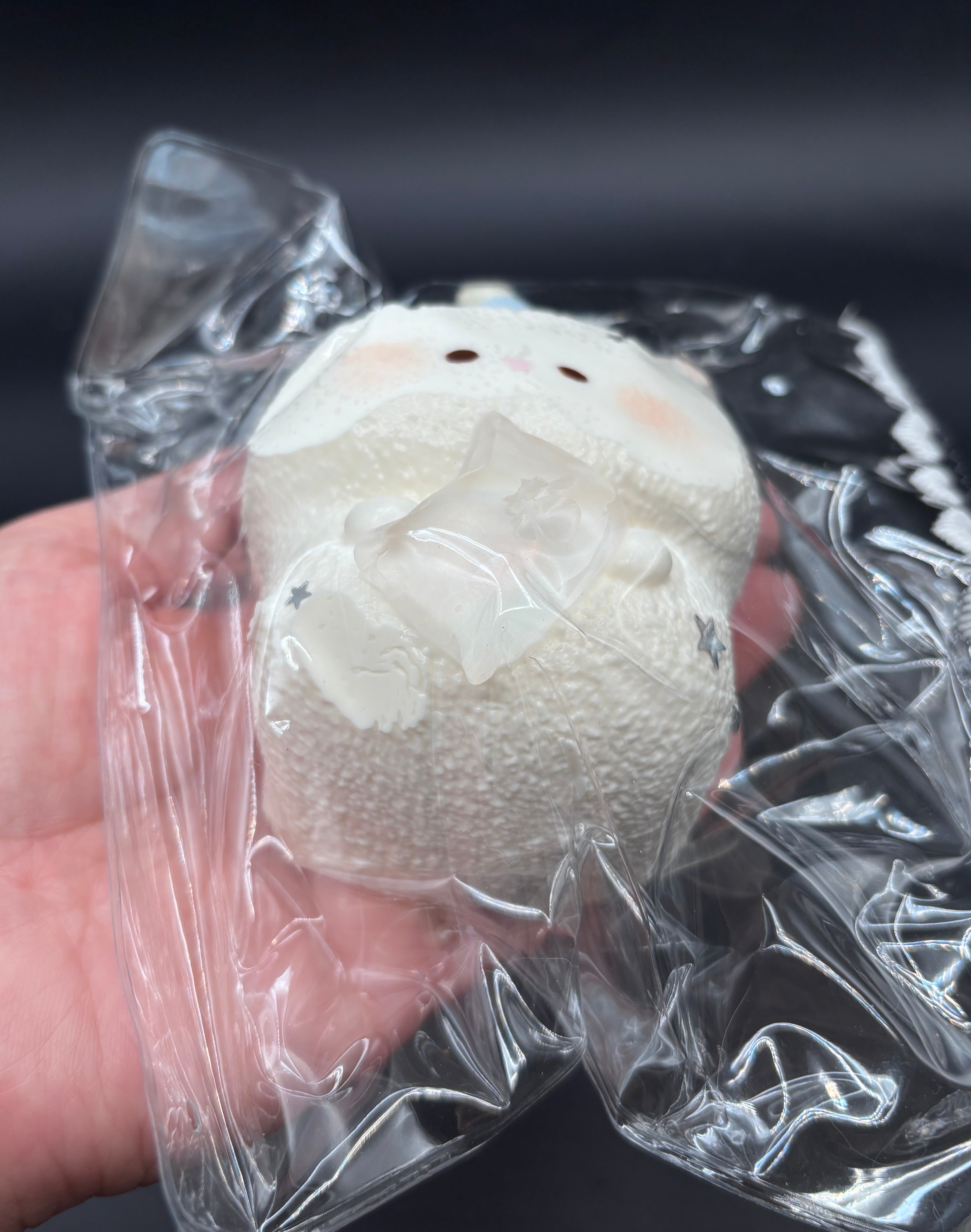 frozen butter super cute baby hamster with cat paw pillow soft