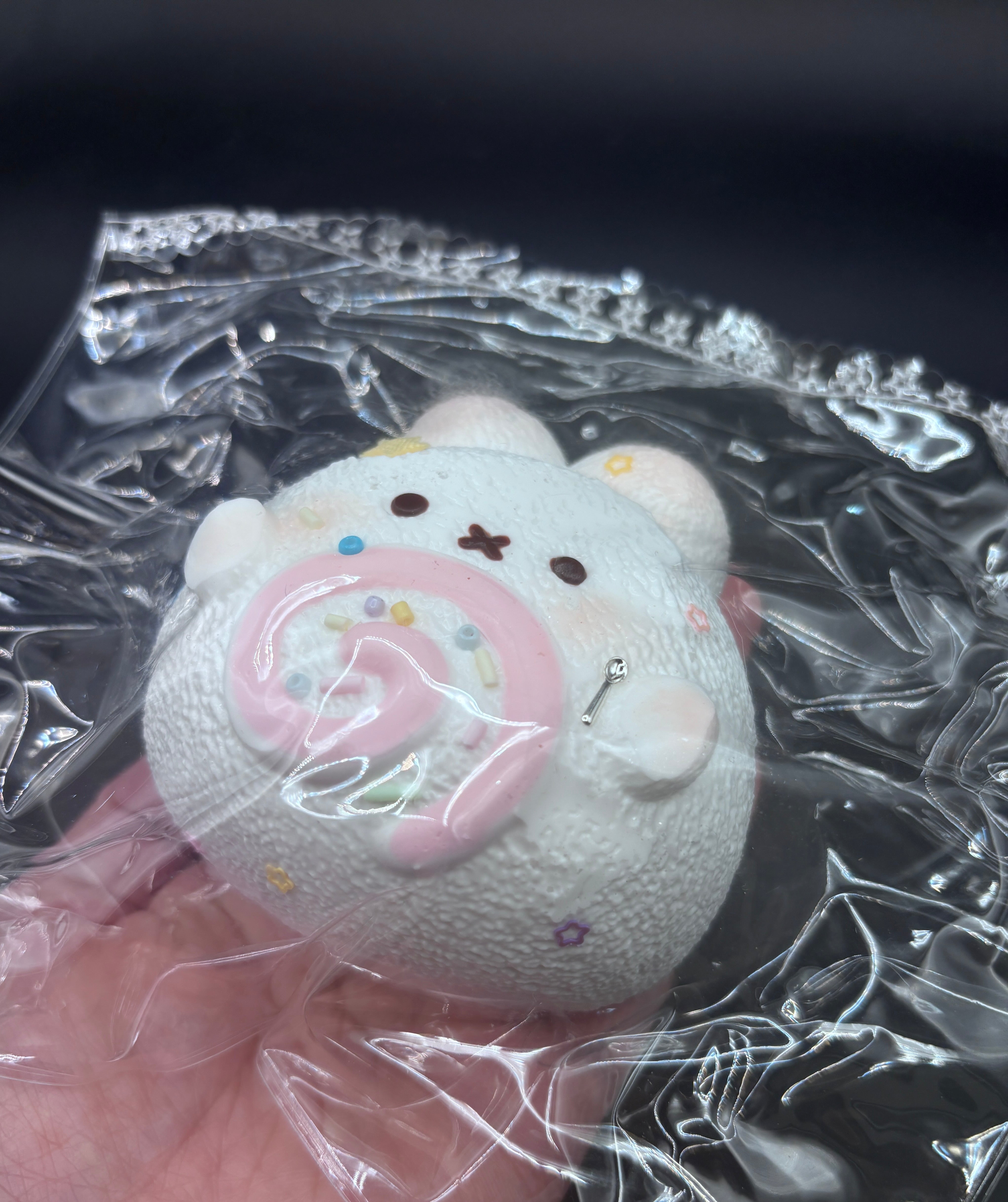 Large cute frozen butter Miffy bun  taba squishy
