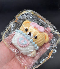 Rilakkuma in a tea cute detailed Taba Squishy Toy