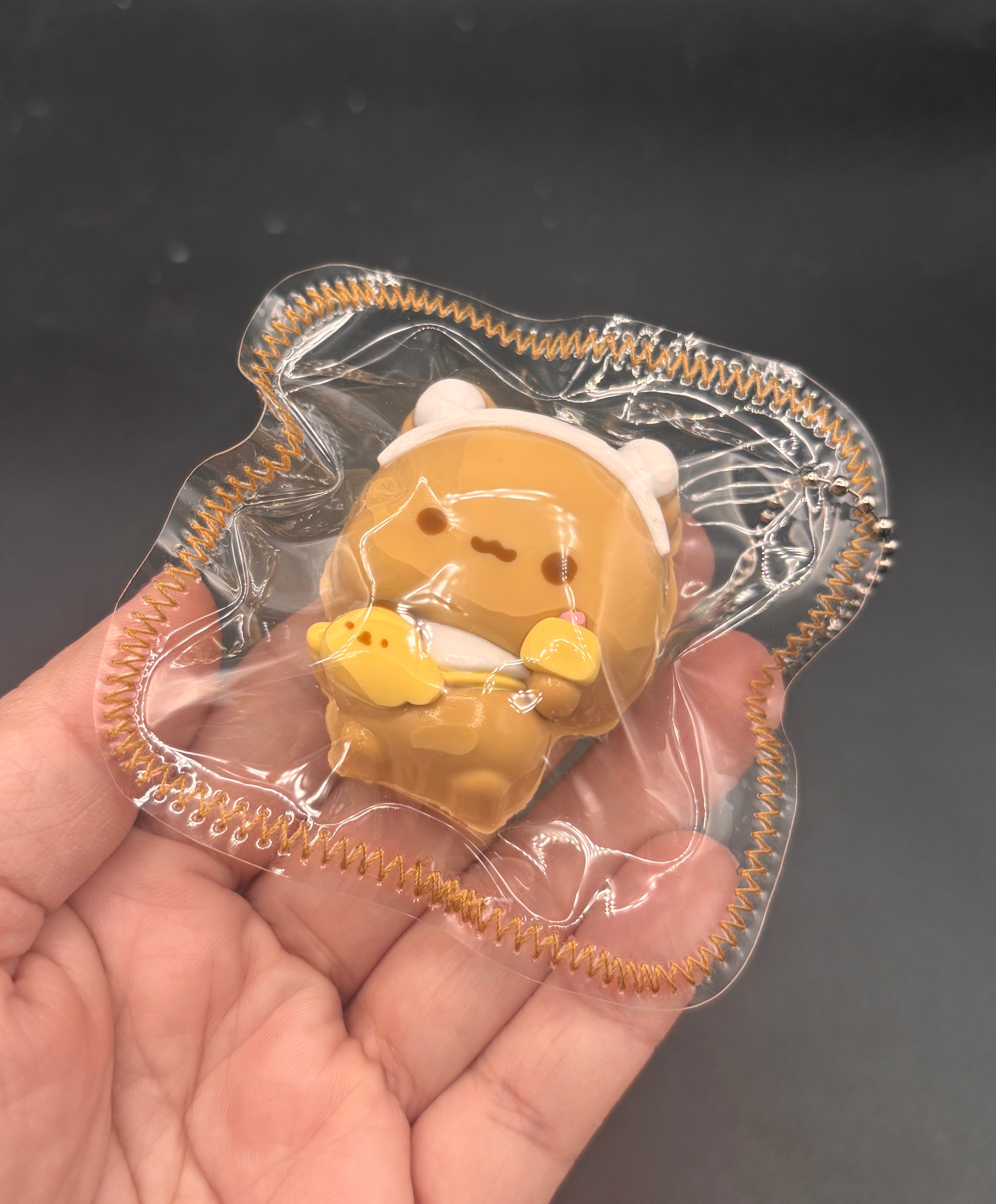 Mini keychain Bubu and 12 taba squishy