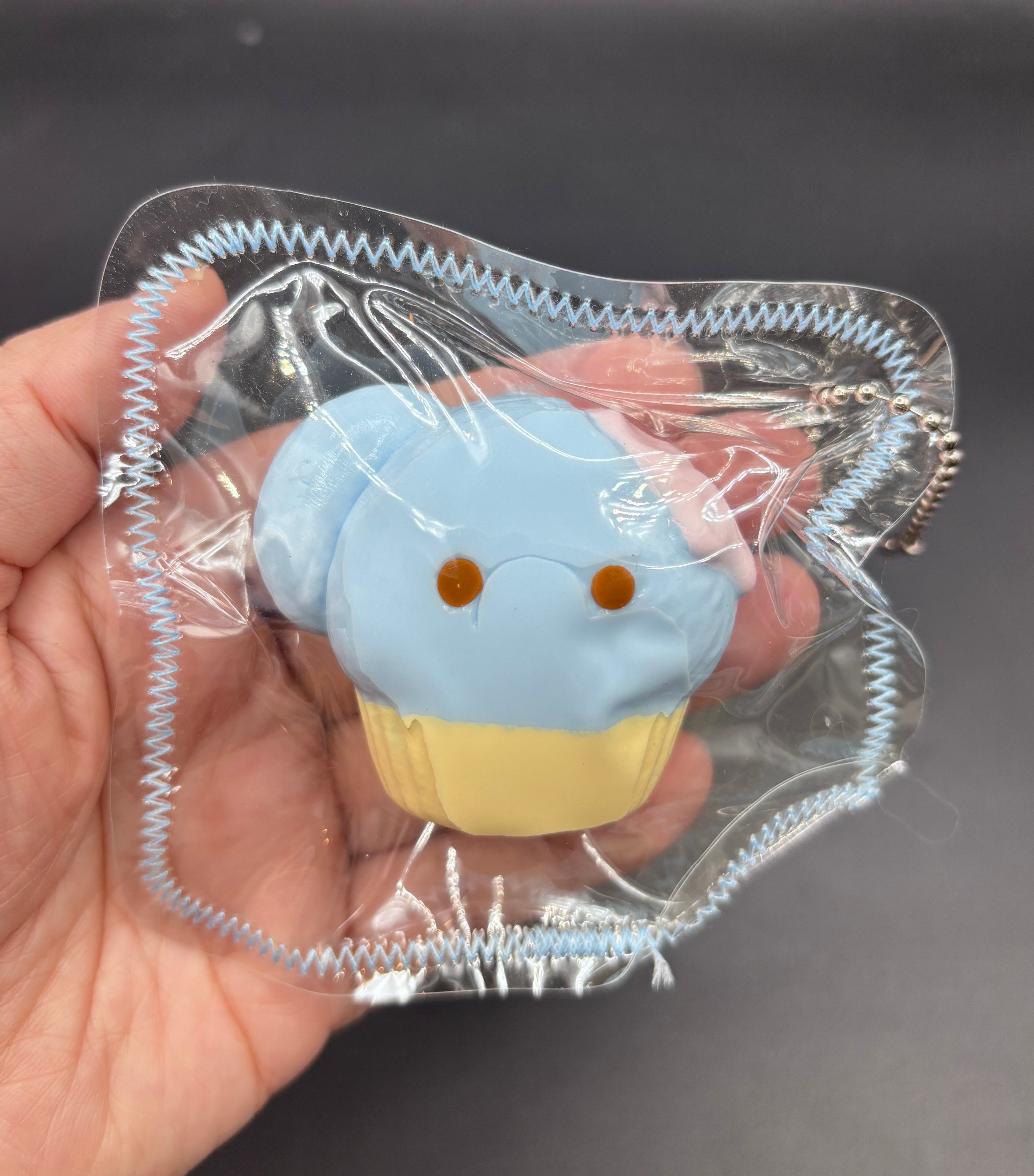 Elephant cupcake mini Taba keychain  taba squishy