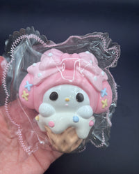 Melody icecream cone kawaii soft Taba squishy toy
