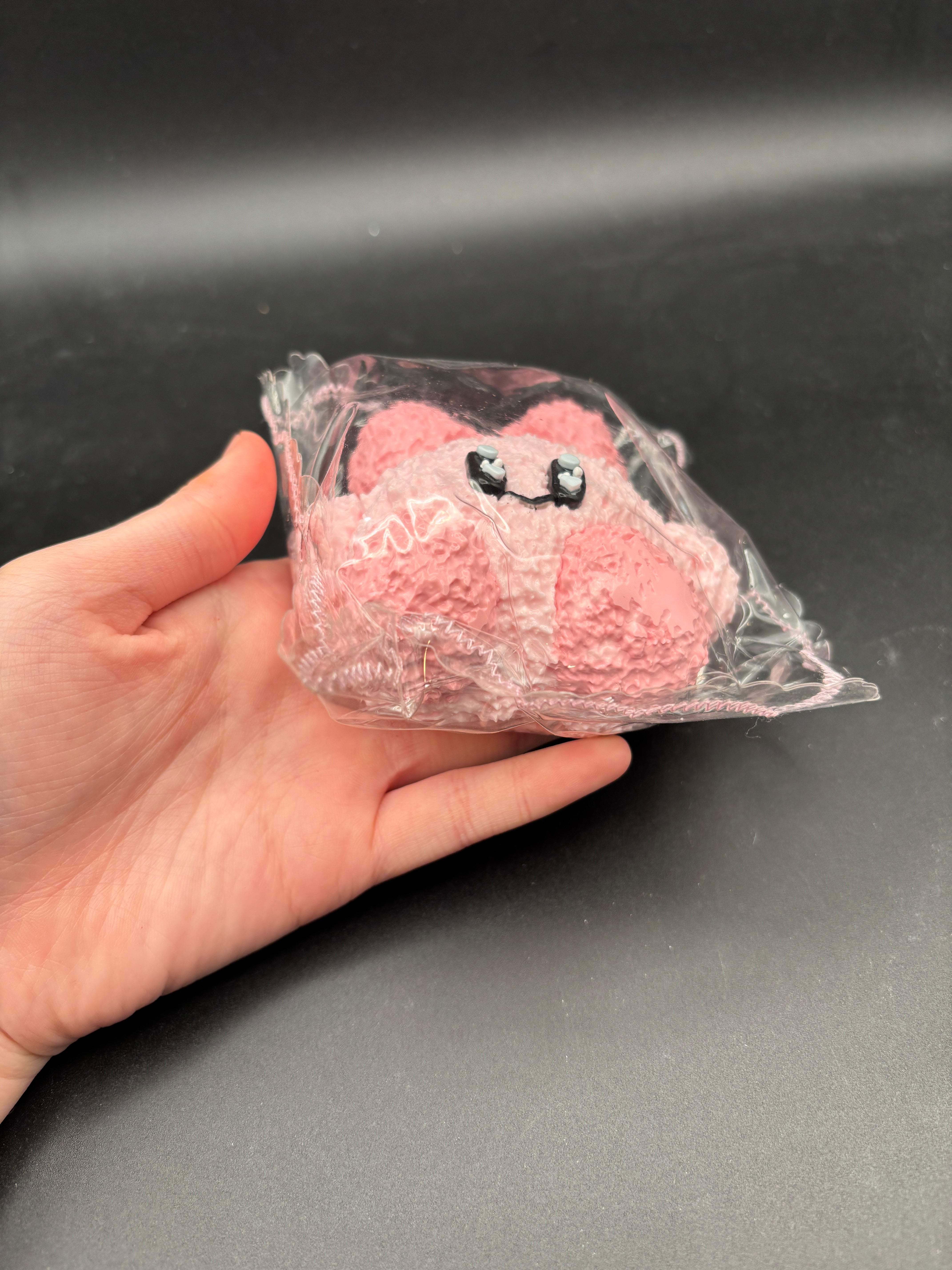 Cute textured soft kirby large taba squishy