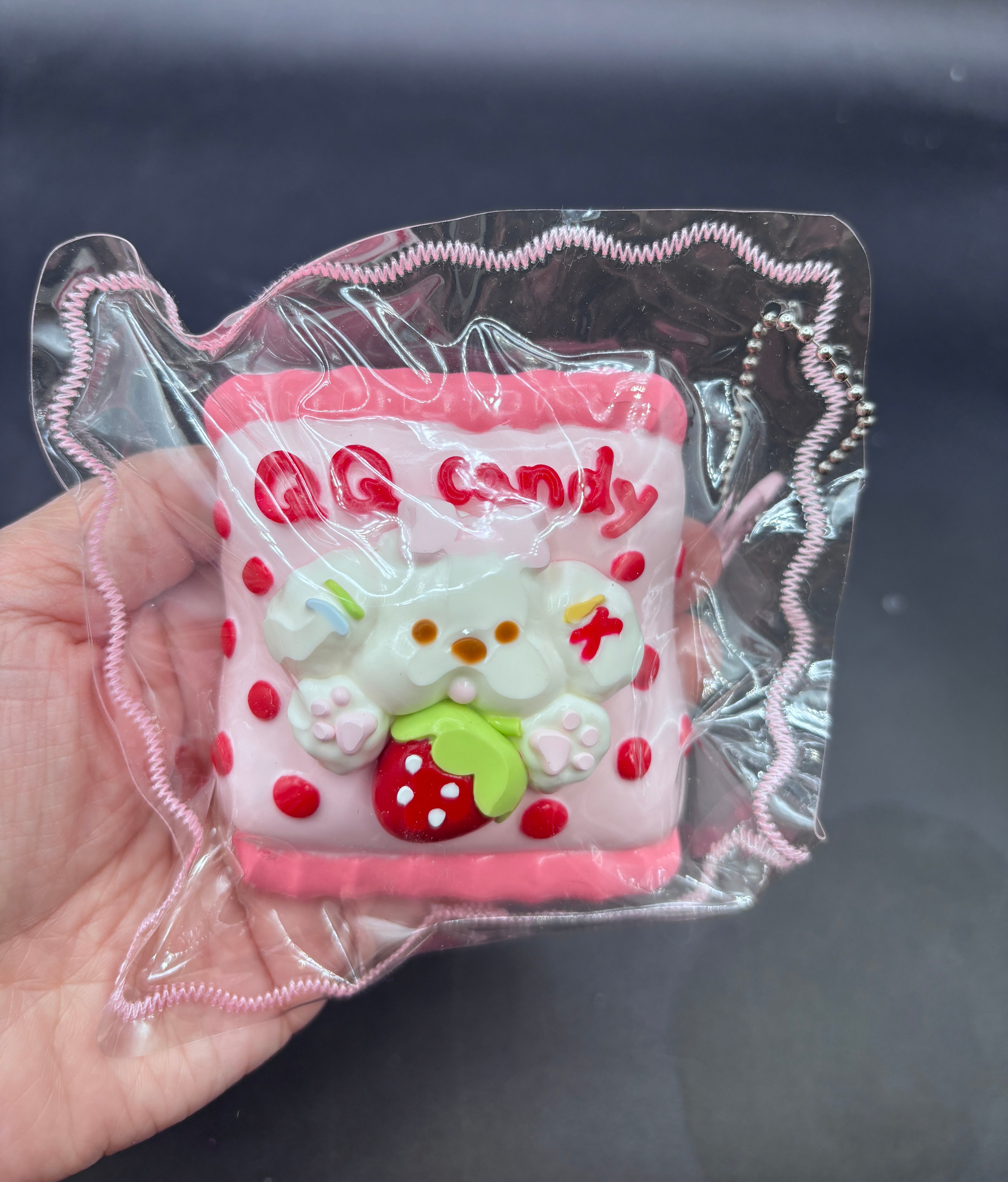 Cute bunny gummy bear taba squishy