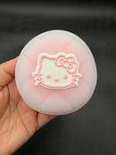 Frozen butter matte kitty moon cake large taba squishy