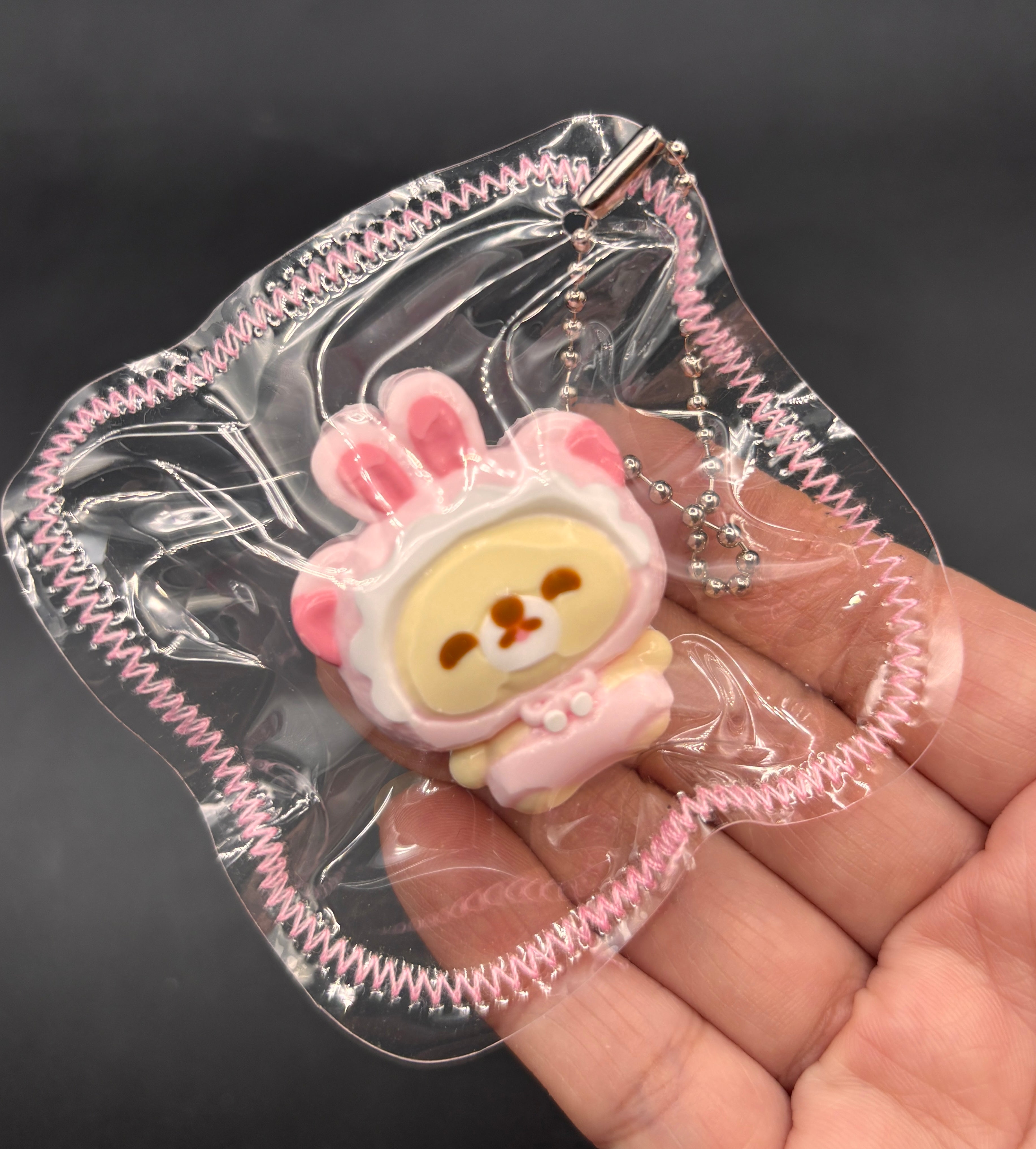 Cute baby bear a mini Taba keychain soft  taba squishy