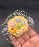 Cute small keychain sumikko Gurashi taba wack a mole