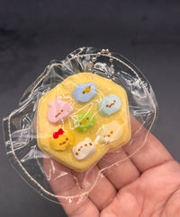Cute small keychain sumikko Gurashi taba wack a mole