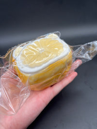 Frozen butter orange kitty moldable large taba squishy