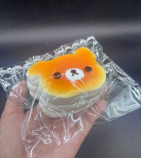 Water textured super soft pancake Rilakkuma taba squishy