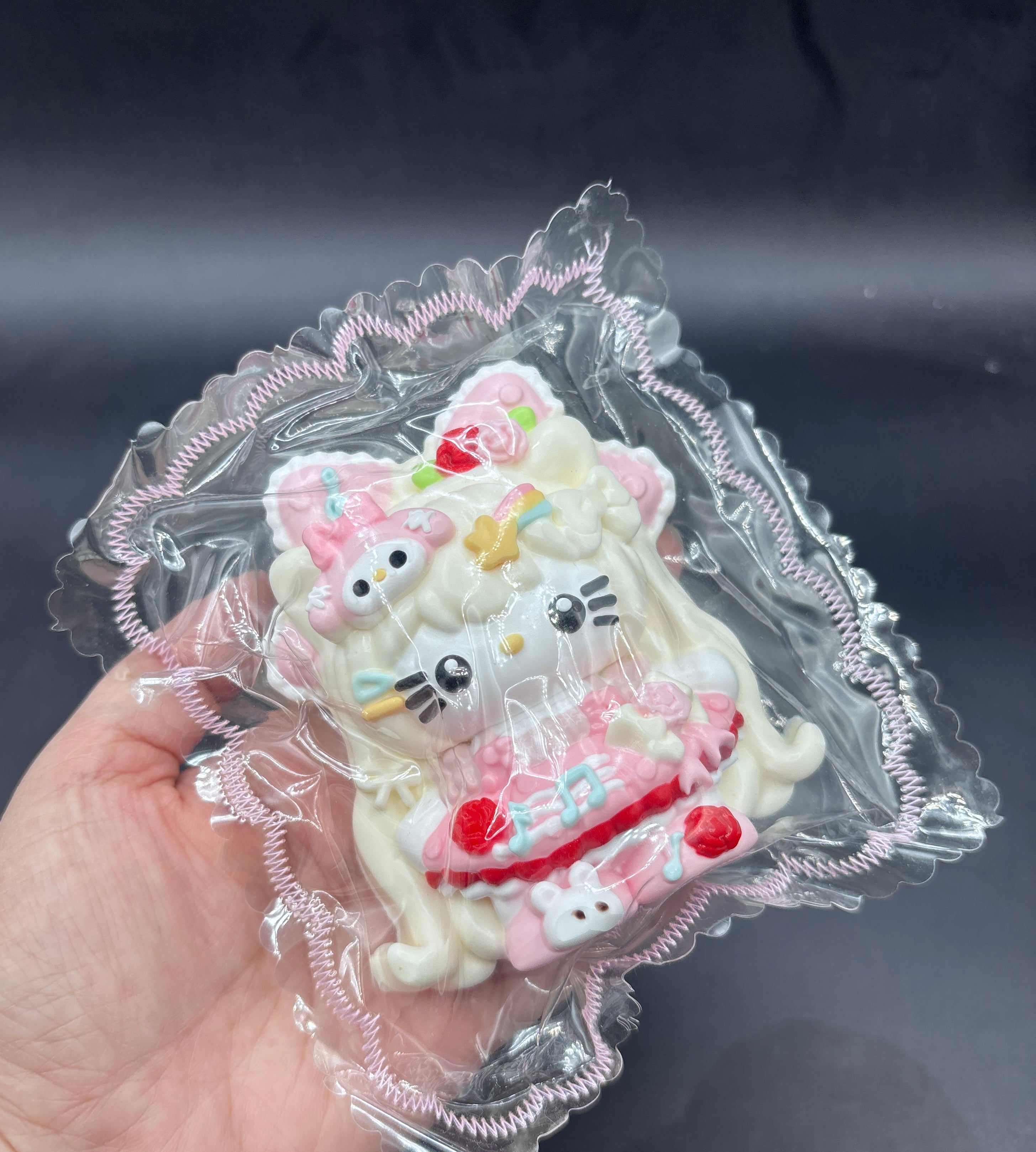 Super detailed kitty decora cute taba squishy