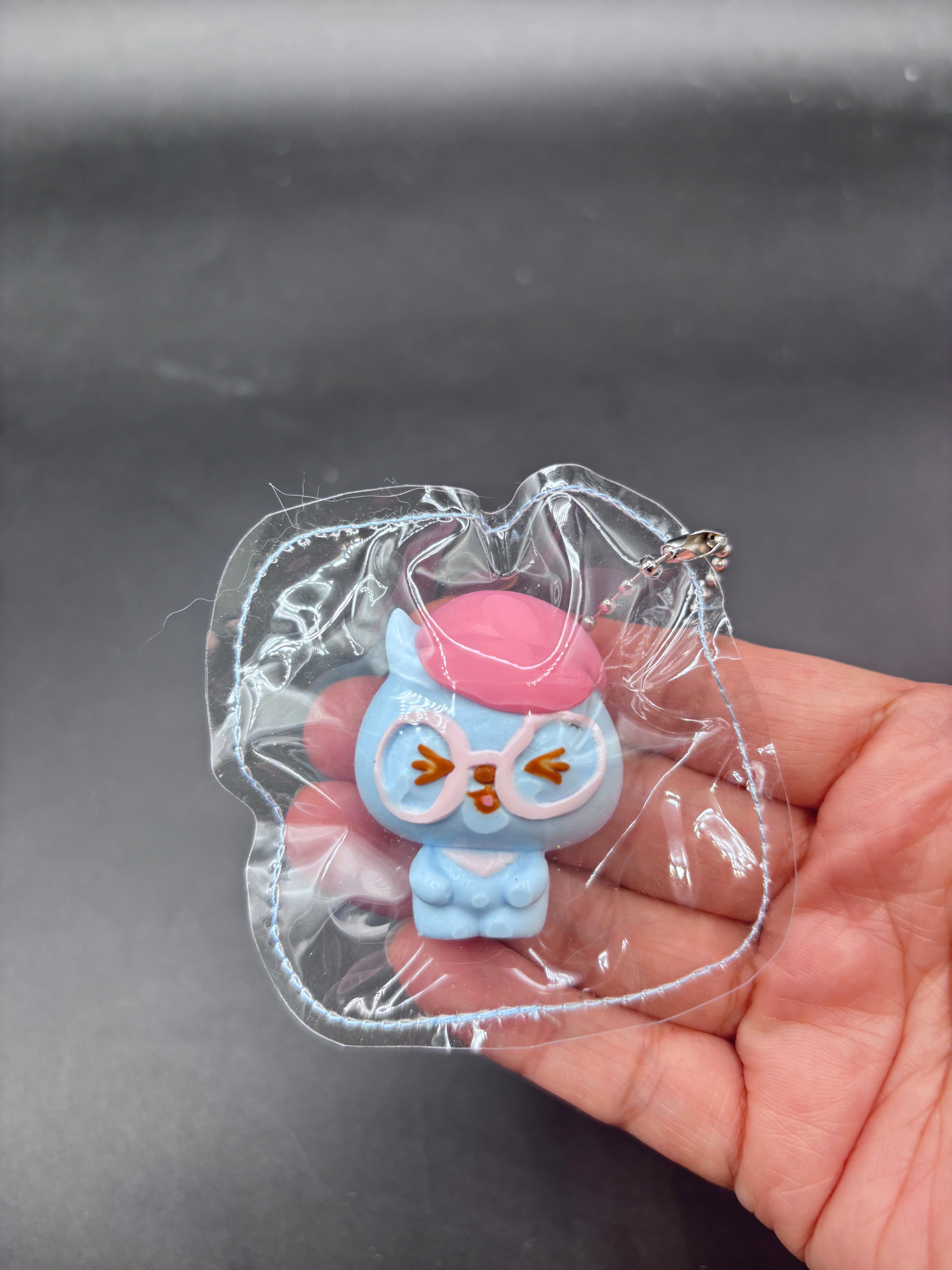 Mini keychain water drop taba  squishy (choose)