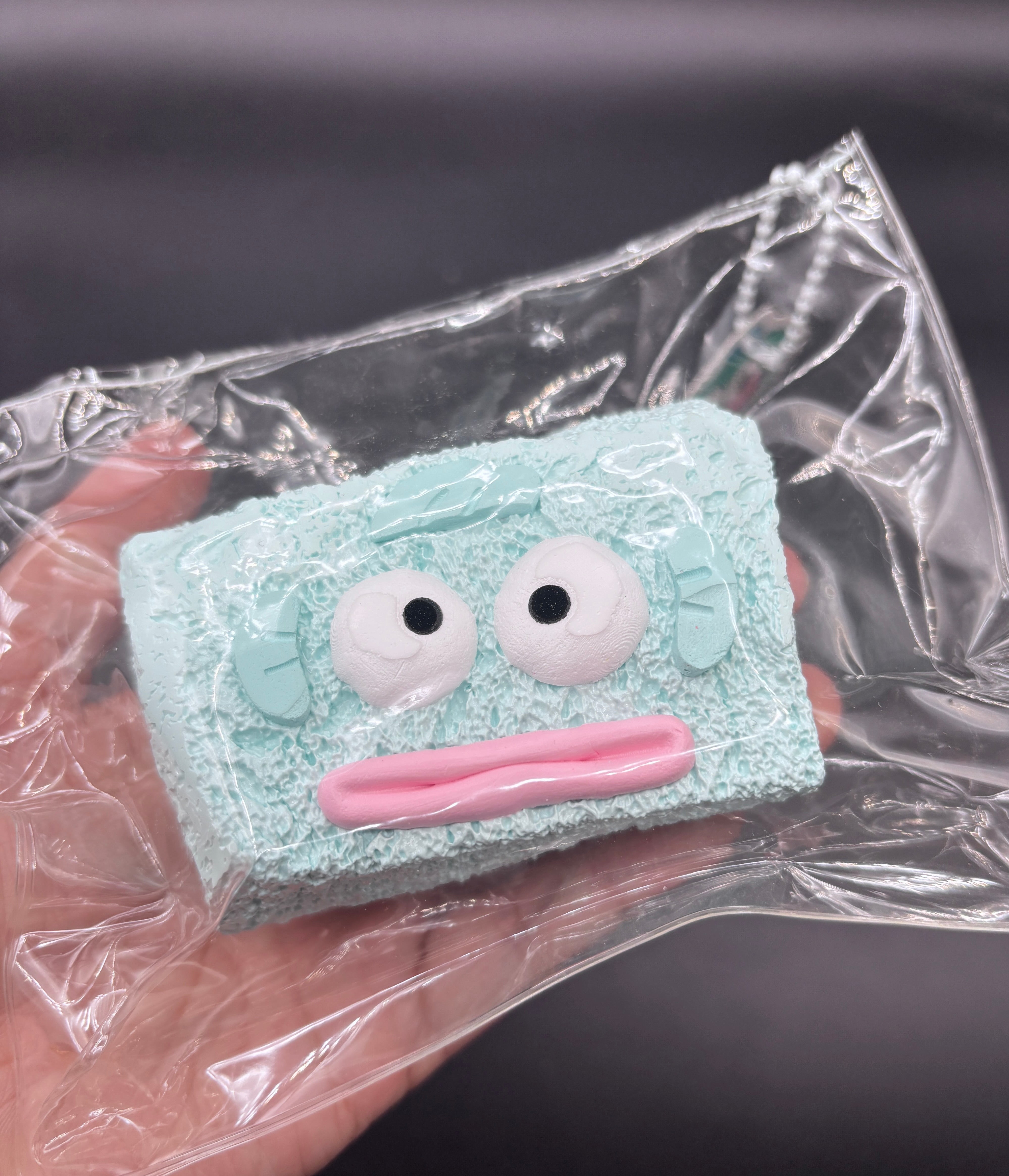 Cute hangyodon sponge cake  taba squishy