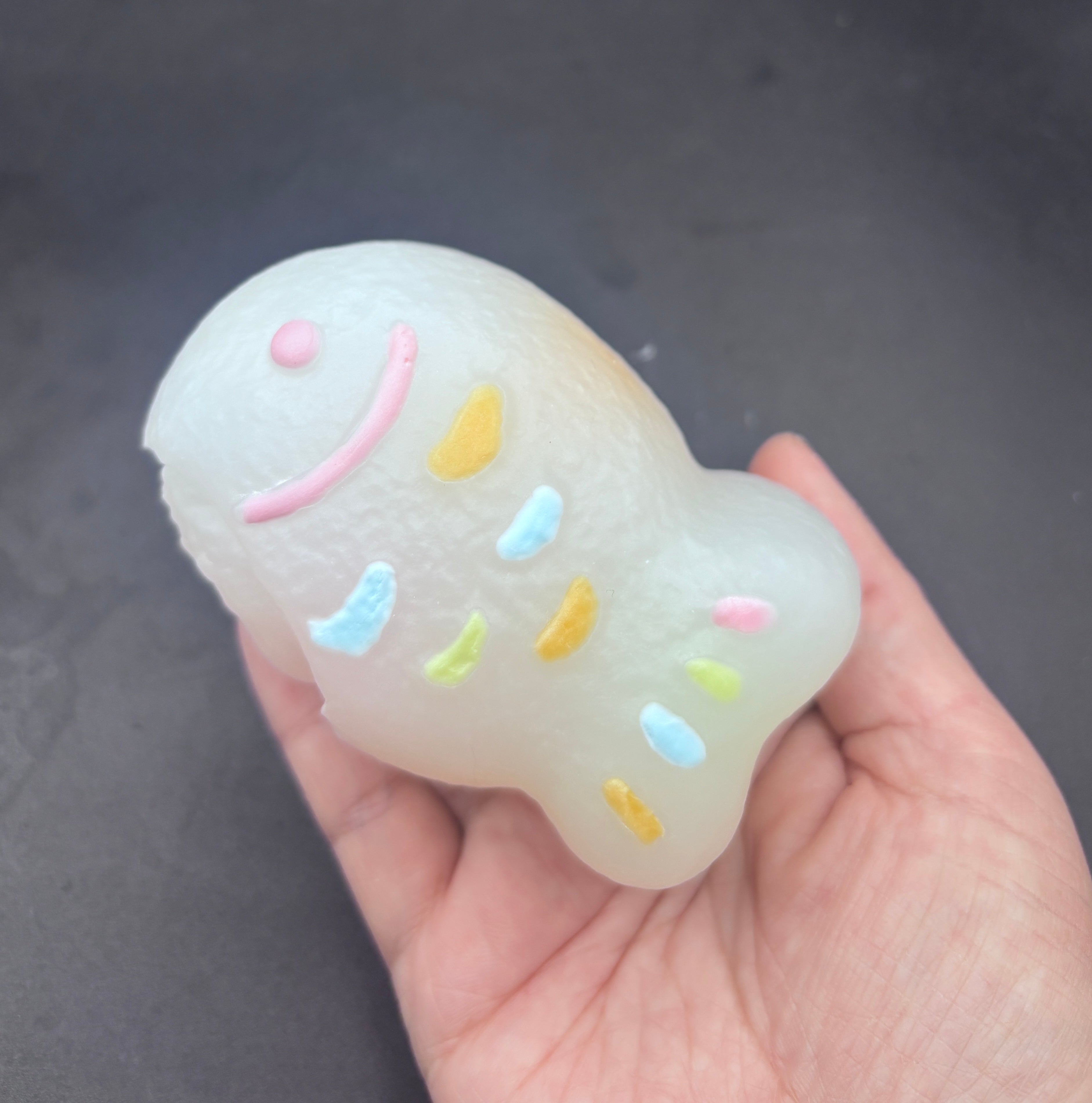 Matte frozen butter pastel taiyaki  taba squishy