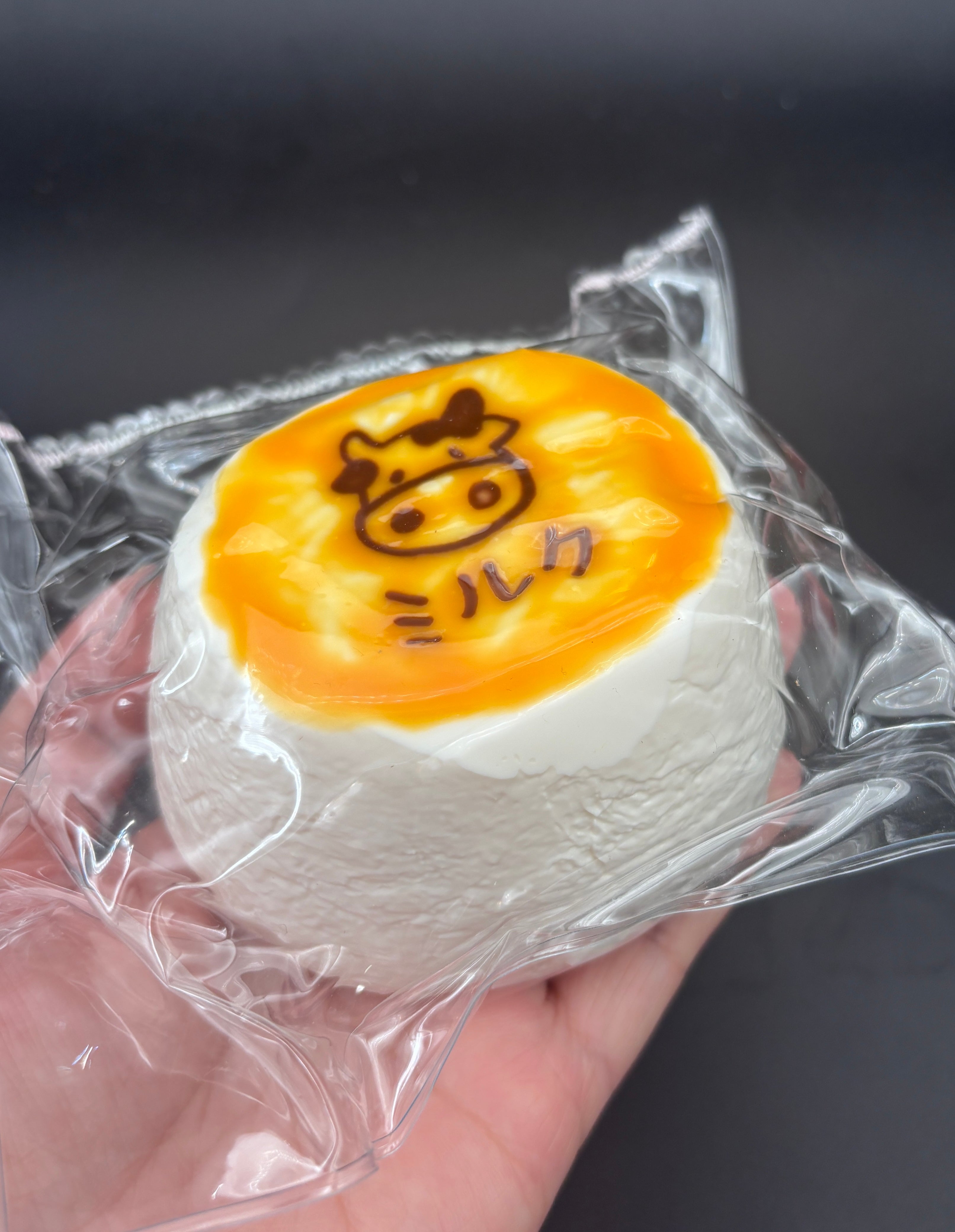 Large thick milk pudding cute soft  Taba Squishy Toy