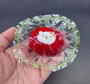Cute mini hamster tomato keychain