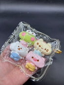 Pack of 4  adorable chubby animals  ver.2  taba squishy