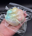 Extra Large glitter soft half clear cat paw