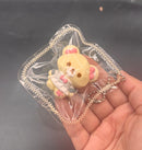 Cute mini Korilakkuma keychain taba squishy