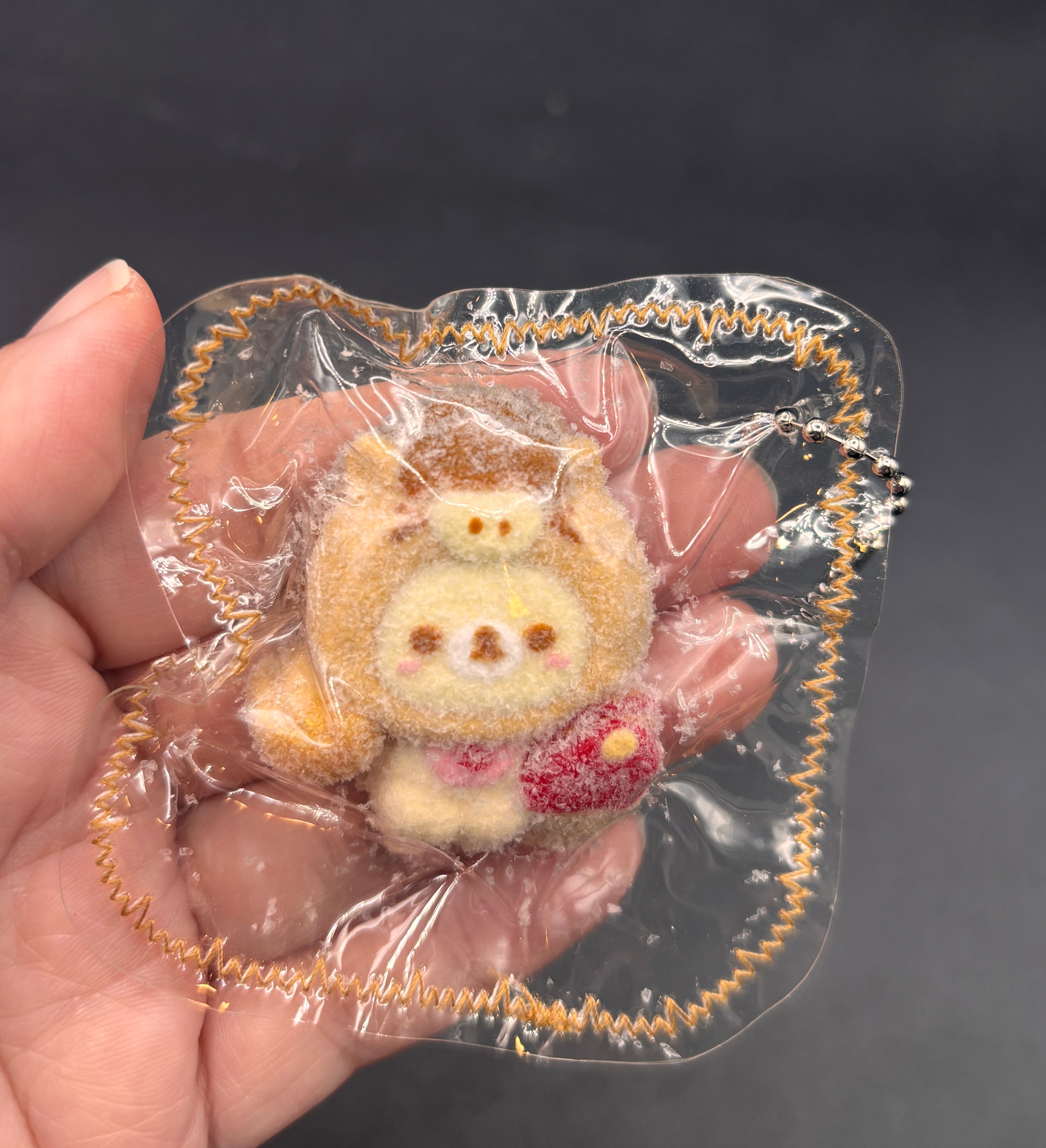 Random (1pc) mini taba squishy flocked!!