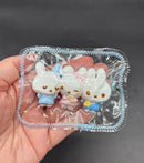 Pack of 3 mini Miffy family cute soft soft taba squishy