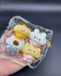 Pack of 4  adorable chubby animals ver.1  taba squishy