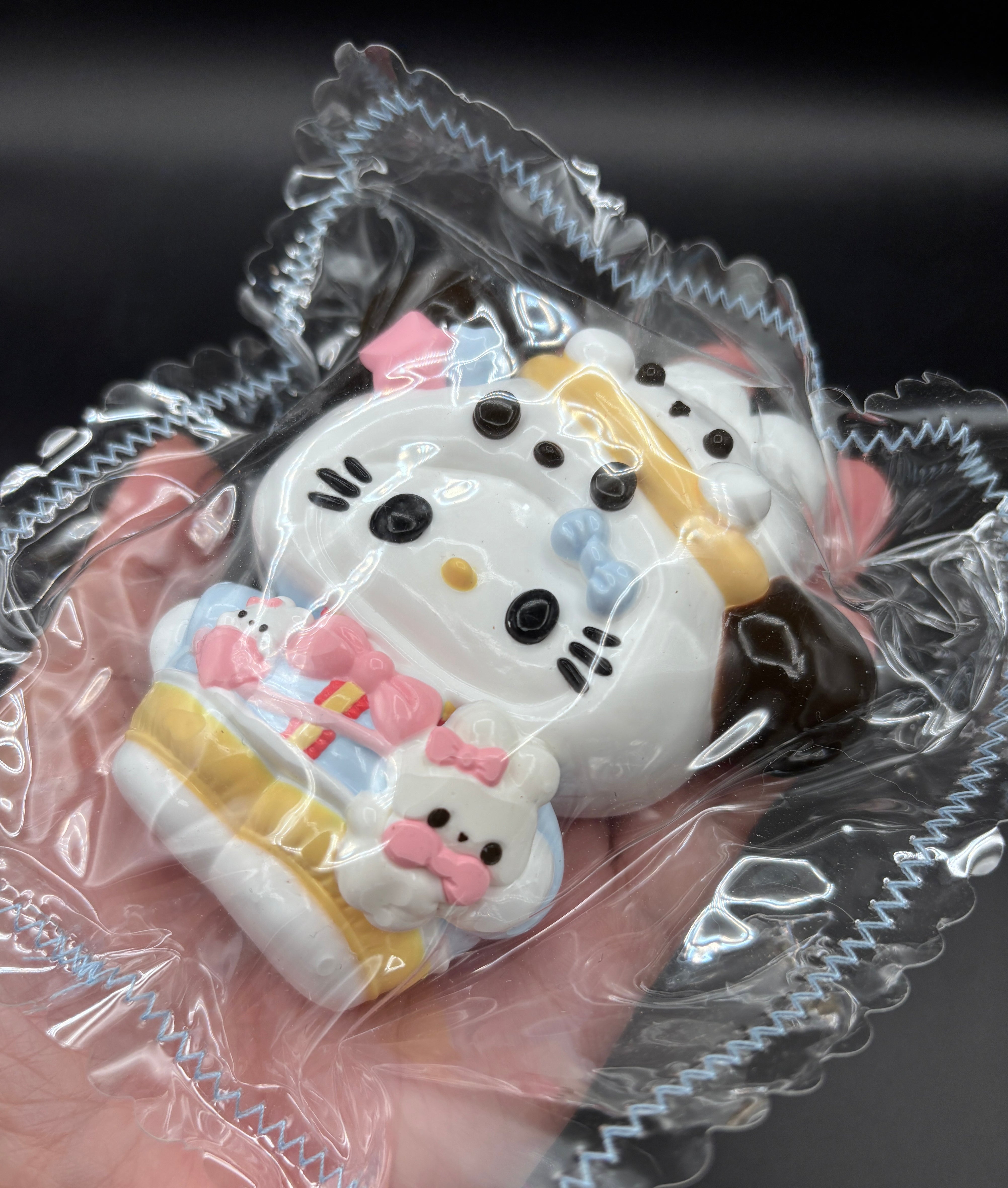 kitty with a dog hoodie detailed Taba Squishy Toy