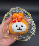 Cute soft Jokebear fried shrimp taba squishy toy