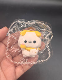 Mini keychain Bubu and 12 taba squishy