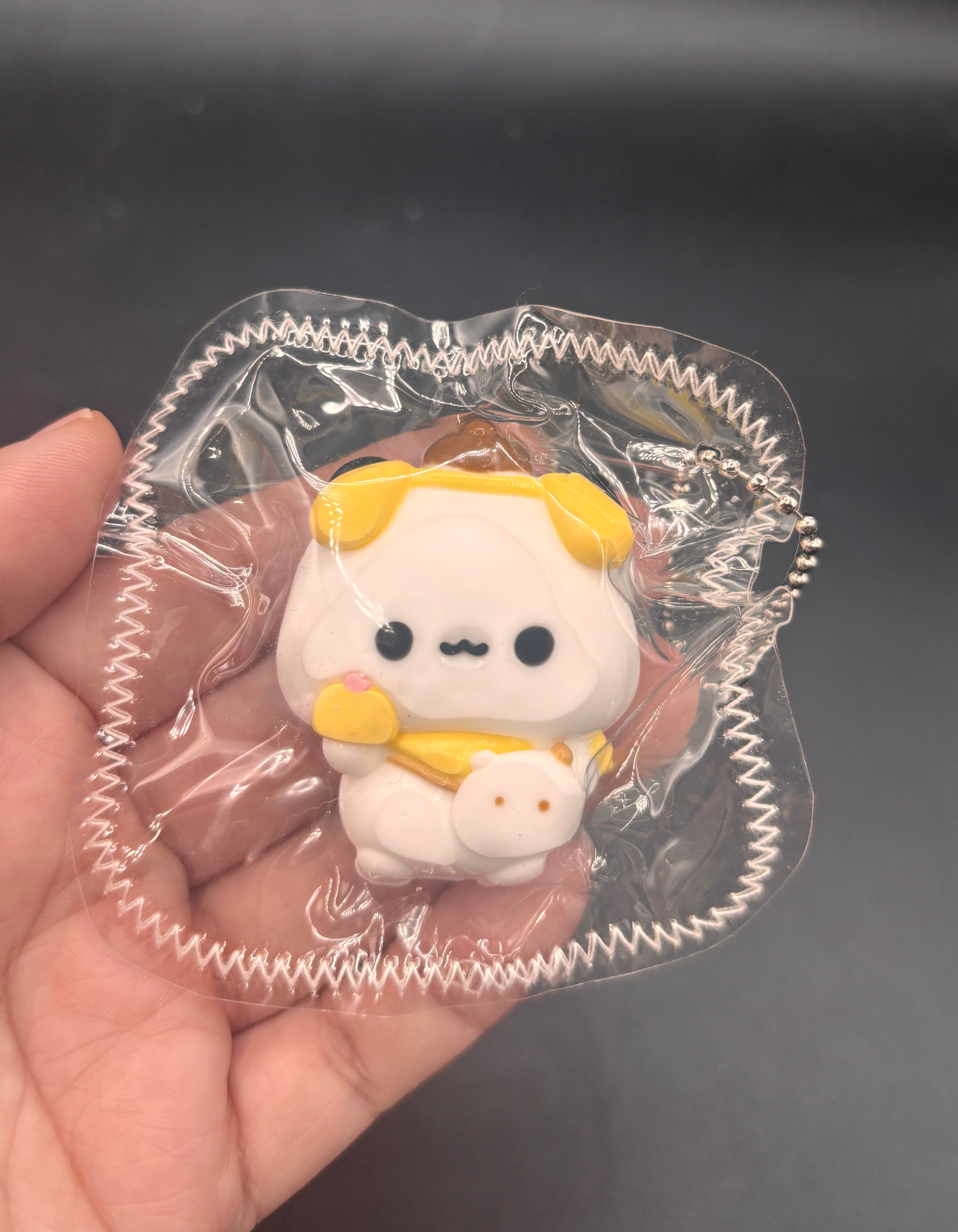 Mini keychain Bubu and 12 taba squishy