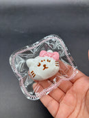 Kitty emojicon mini taba squishy keychain (choose)