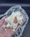 Frozen butter new laying down kitty cute