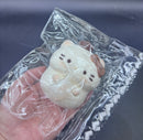 Frozen butter cute kitty holding a pillow  taba squishy