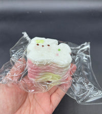 New frozen butter layered bunny cake  taba squishy