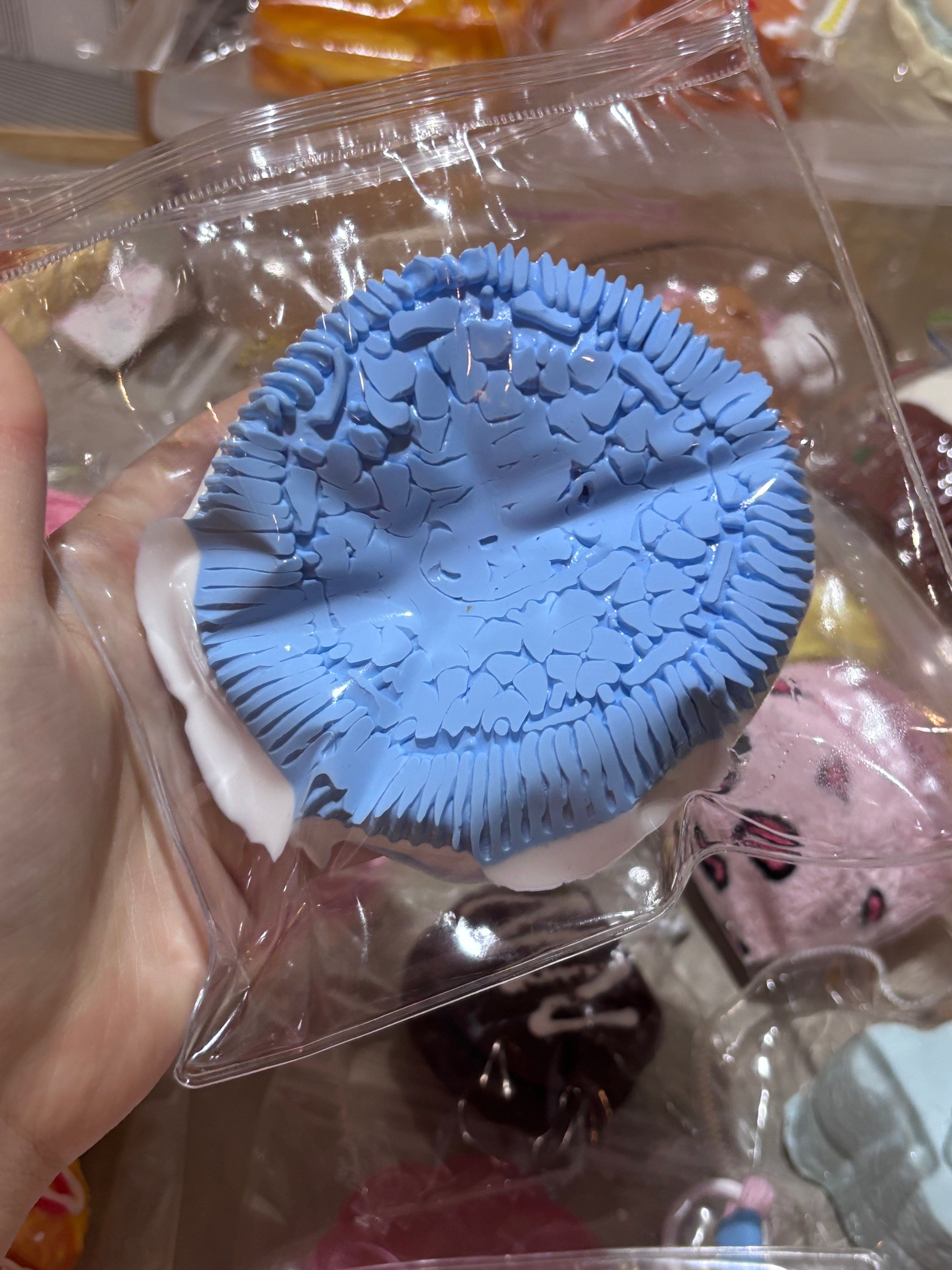 Blue Taba Squishy Oreo Toy