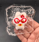 Mini keychain Miffy taba with glasses (choose)