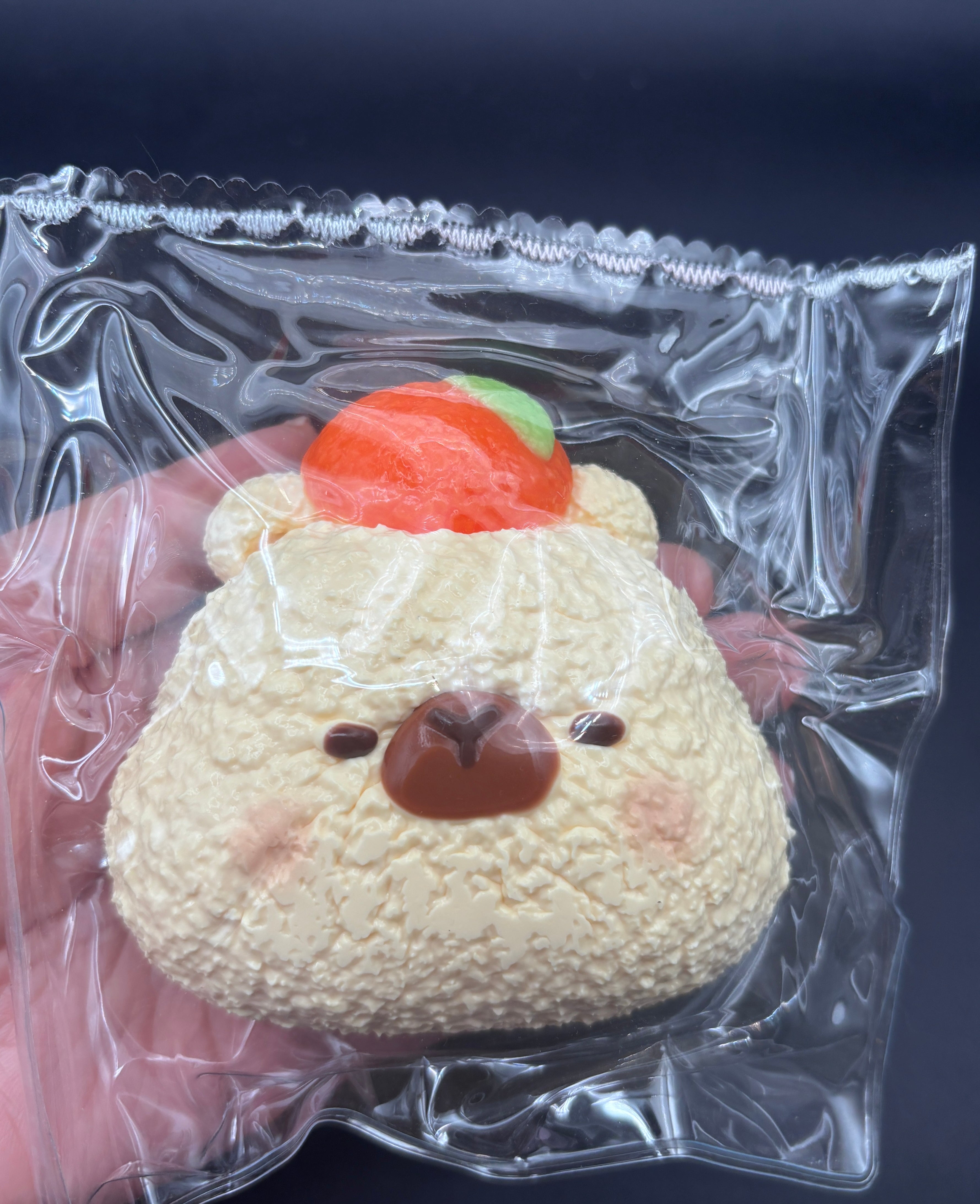 Cute capybara rice bal  Taba Squishy Toy