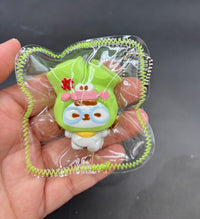 onion bunny cute mini taba keychain