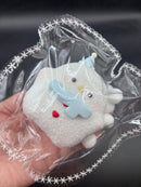 Frozen butter snowman cookie