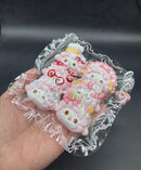 Pack of 6 mini sweet piano emojicons cute taba squishy