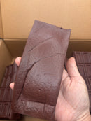 Defective foam slow rise chocolate