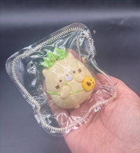 Sumikko Gurashi cat and grass small taba squishy