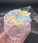 Pink Large korilakkuma cake Taba Squishy Toy