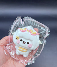 Cute sheep bubu in the beach taba squishy soft