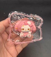 Mini keychain  (kitty x lotto cute) taba squishy