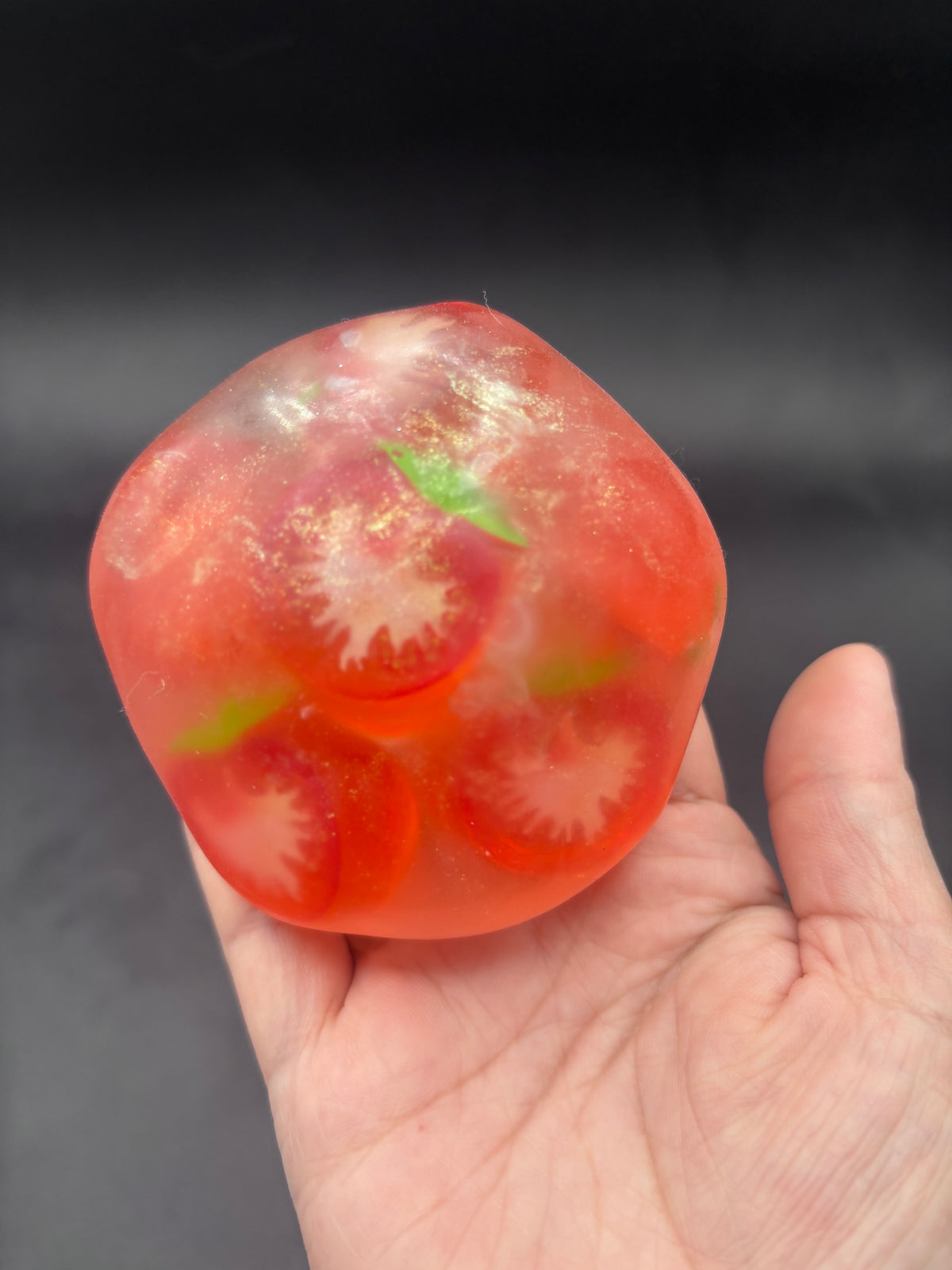 Tomato fruit Vaseline stressball